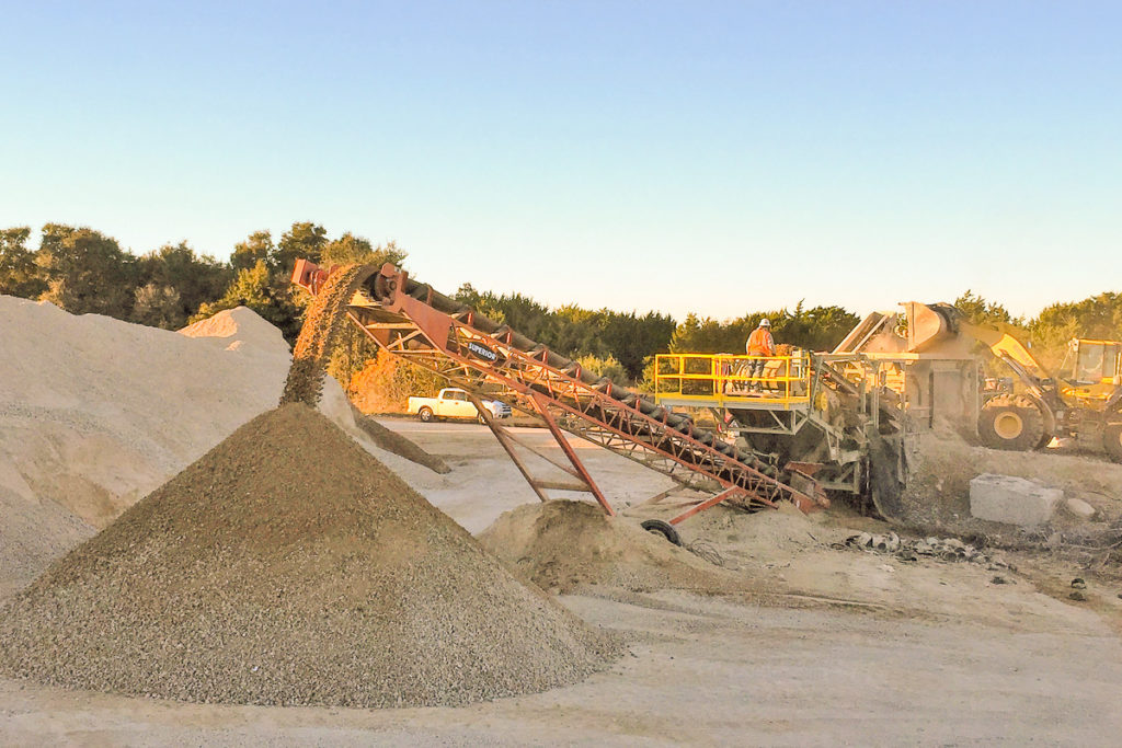 Central Crushed Concrete Asphalt Recycling - Mobile Crushing - 01 ...