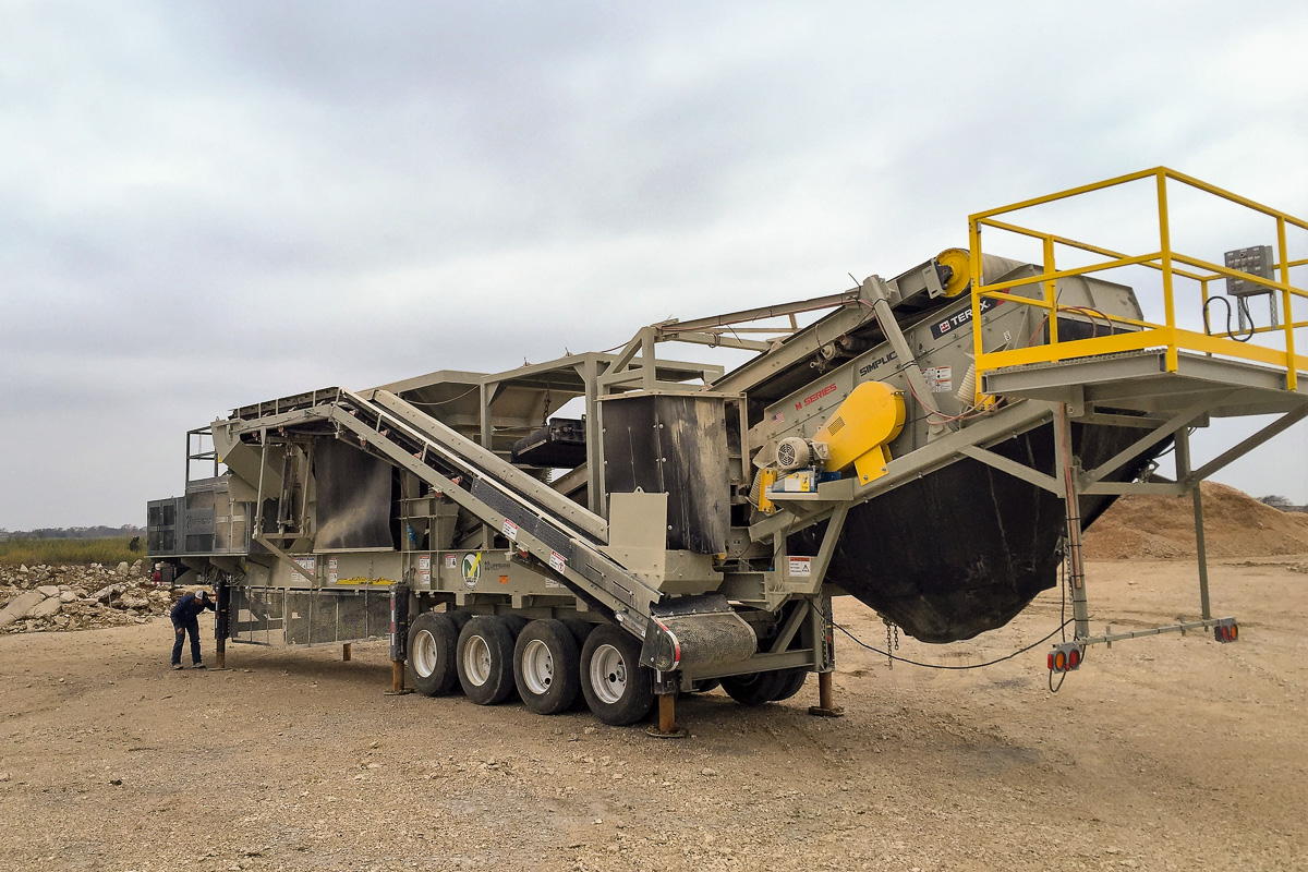Mobile Crushing - Central Crushed Concrete